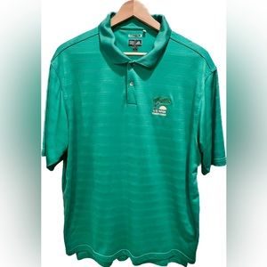 Adidas Climacool Golf Polo Shirt Green, 2008 U.S. Open Torrey Pines Embroidery